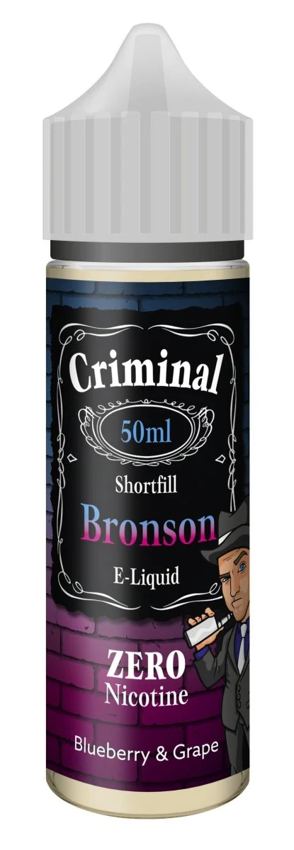 Criminal E-Liquid Bronson 50ml Shortfill