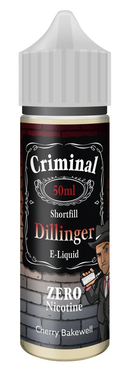 Criminal E-Liquid Dillinger 50ml Shortfill