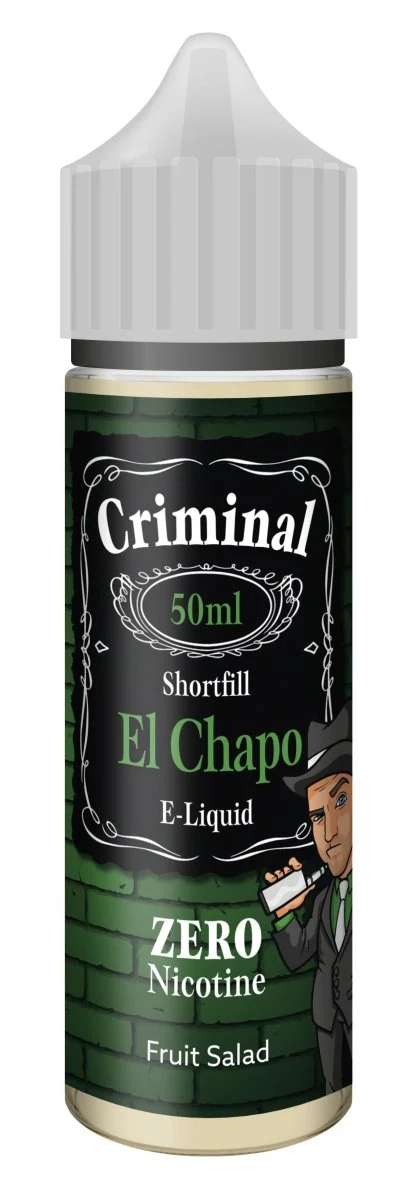 Criminal E-Liquid El Chapo 50ml Shortfill