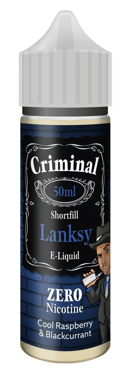 Criminal E-Liquid Lanksy 50ml Shortfill