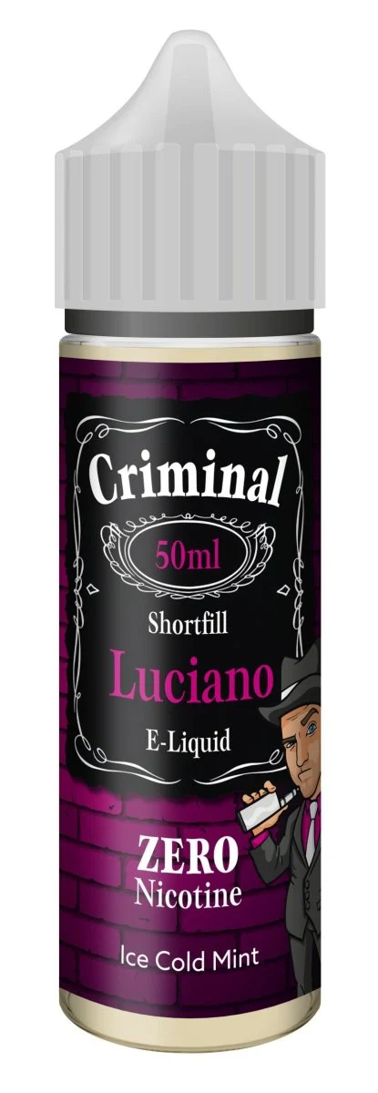 Criminal E-Liquid Luciano 50ml Shortfill