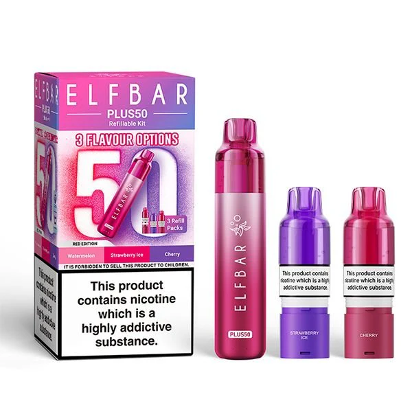 Elf Bar Plus 50 Prefilled Pod Kit - Image 10