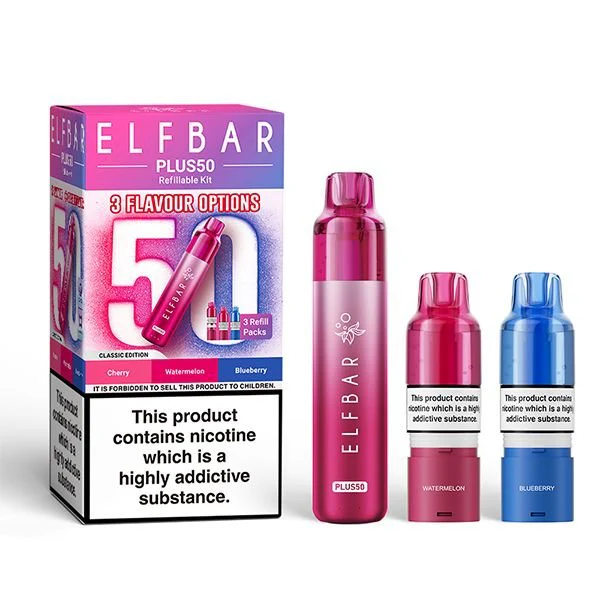 Elf Bar Plus 50 Prefilled Pod Kit - Image 3