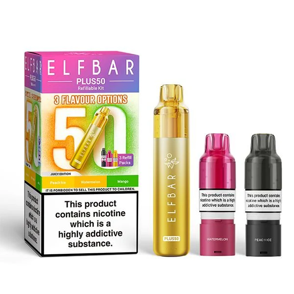 Elf Bar Plus 50 Prefilled Pod Kit - Image 5