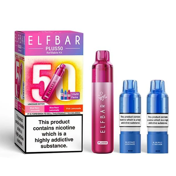 Elf Bar Plus 50 Prefilled Pod Kit - Image 6