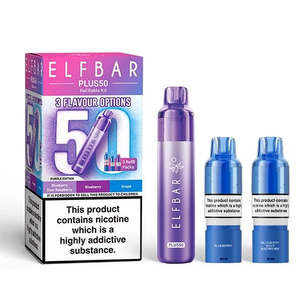 Elf Bar Plus 50 Prefilled Pod Kit - Image 8