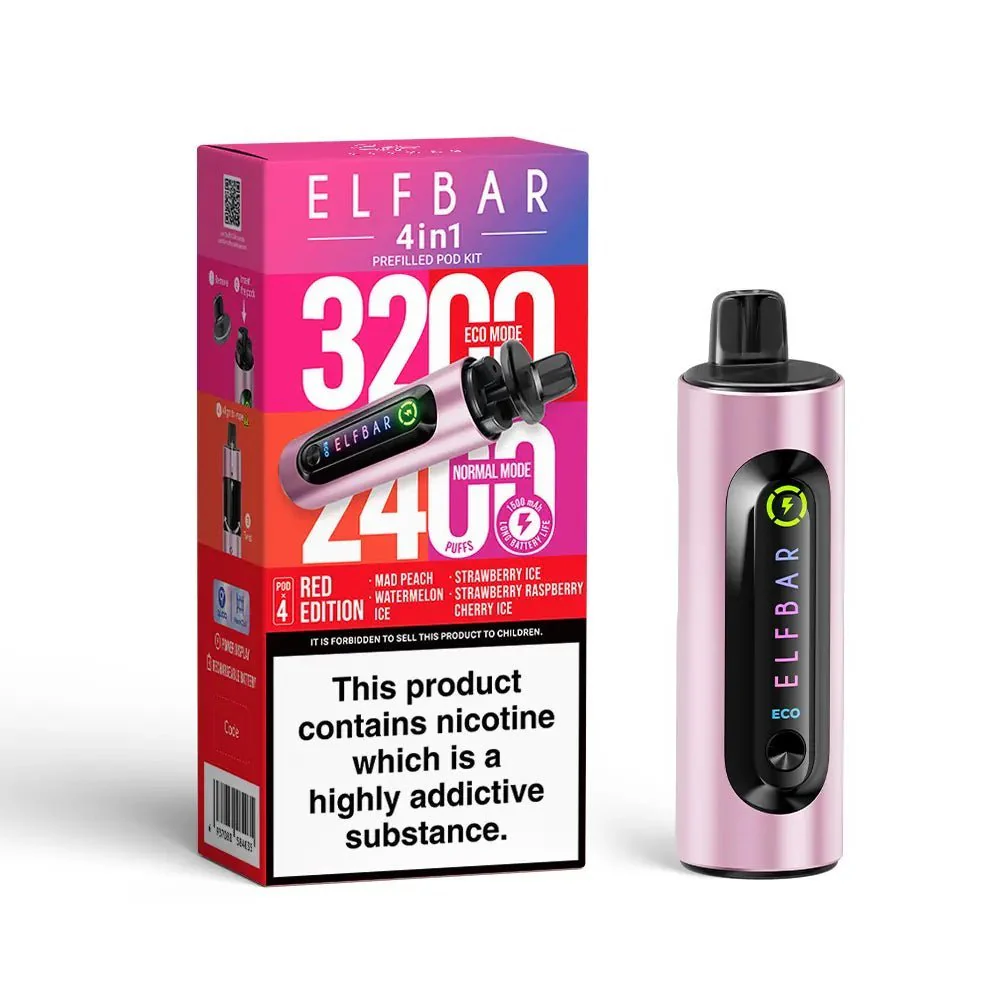 ElfBar 4in1 Pre Filled Pod Vape Kit - Image 13