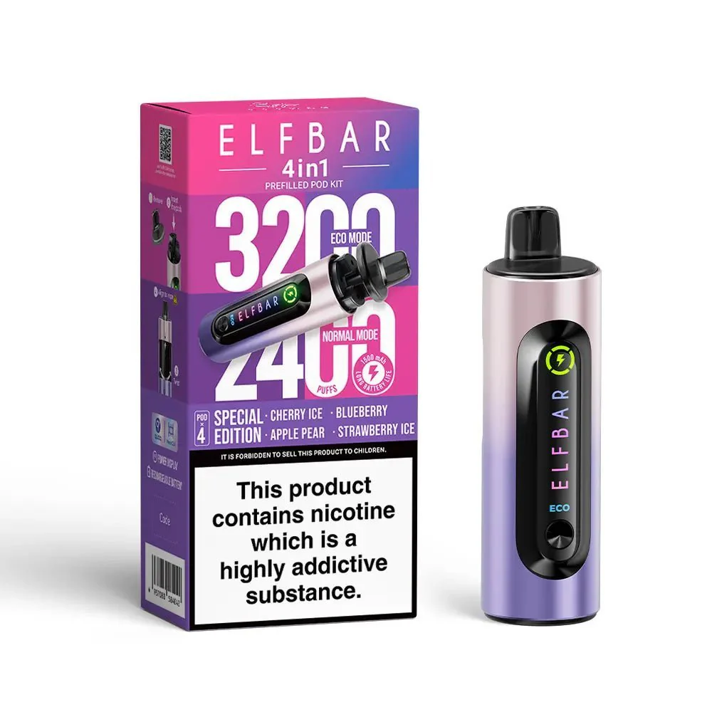 ElfBar 4in1 Pre Filled Pod Vape Kit - Image 14