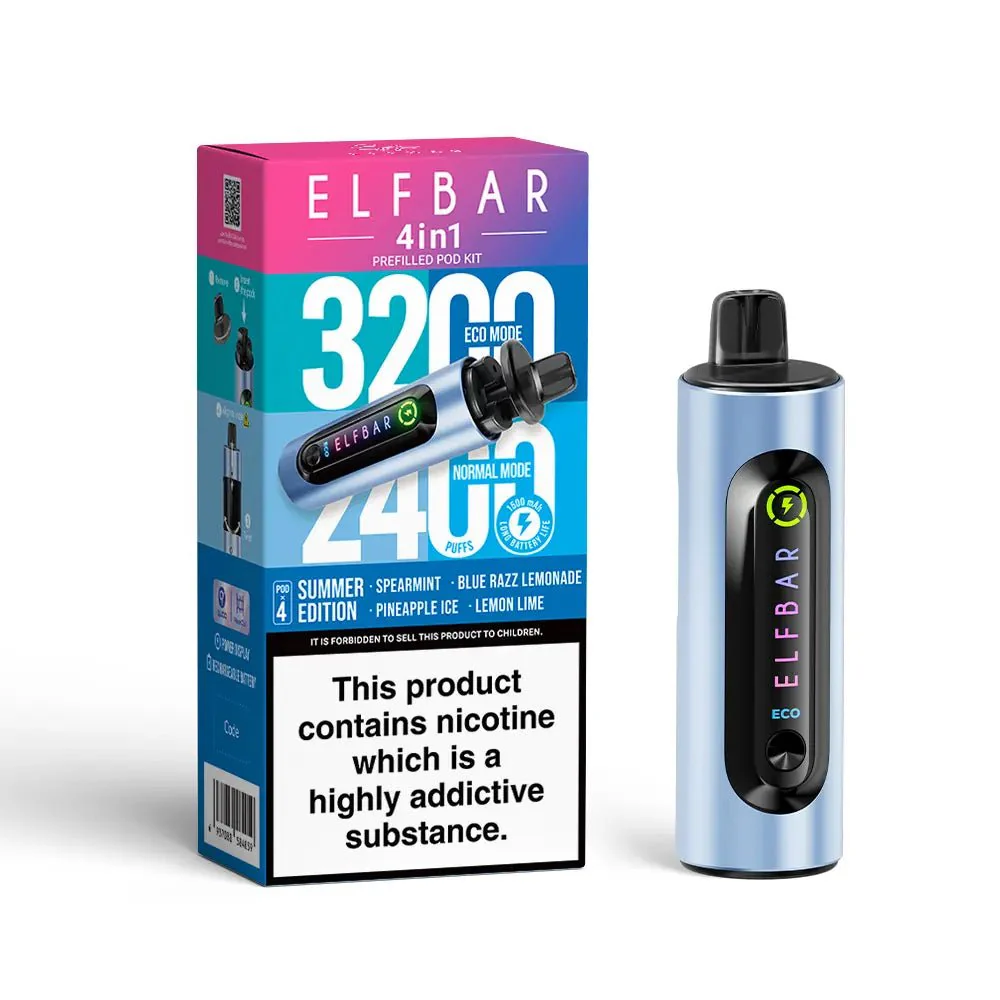ElfBar 4in1 Pre Filled Pod Vape Kit - Image 15