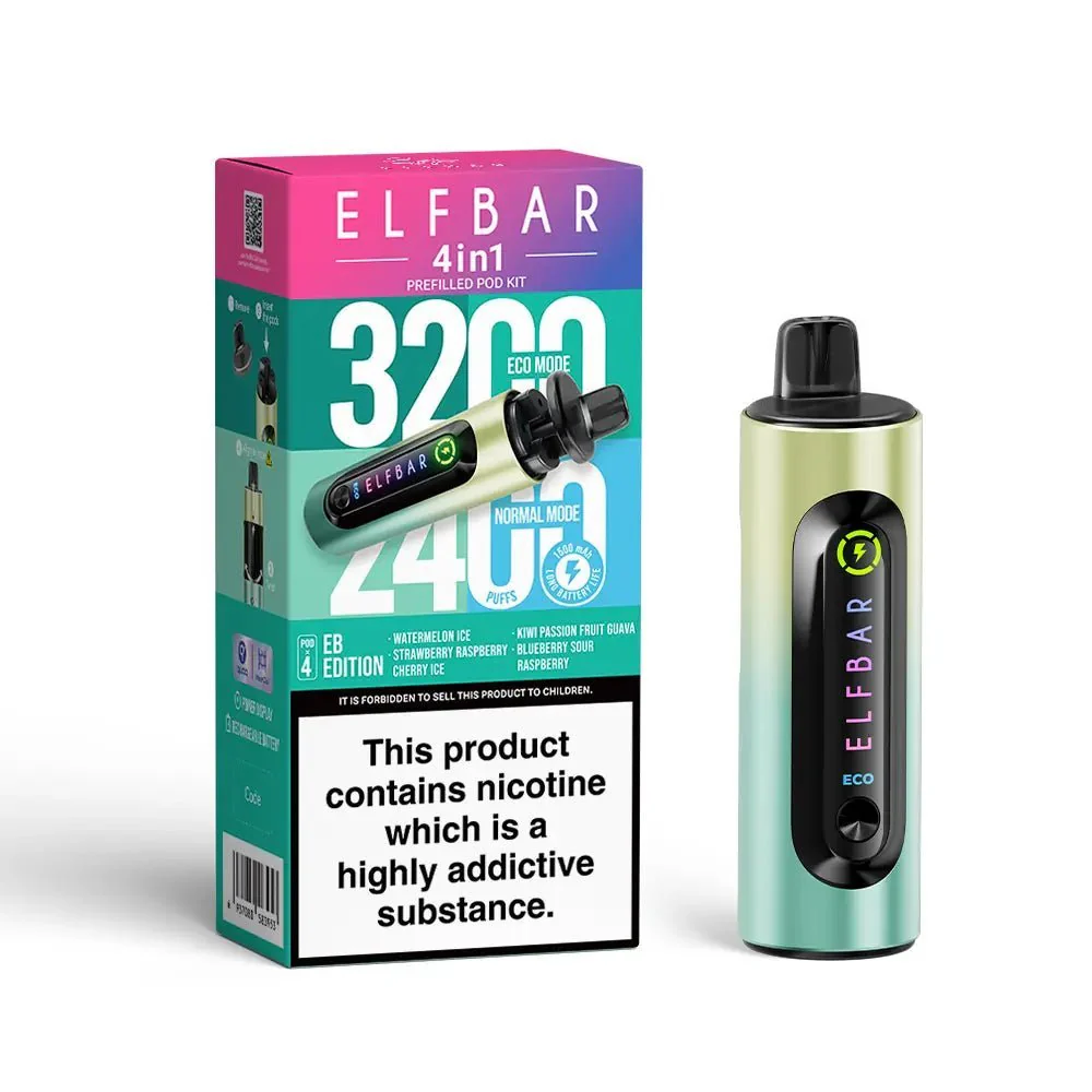 ElfBar 4in1 Pre Filled Pod Vape Kit - Image 5