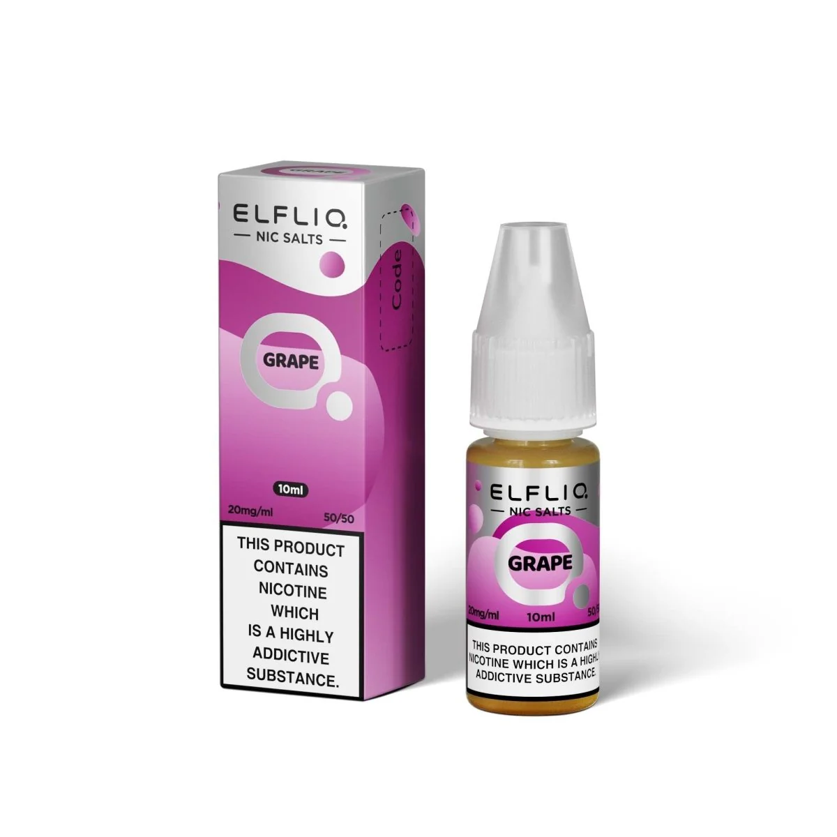 Elfliq by Elf Bar - Grape 10ml Nic Salt