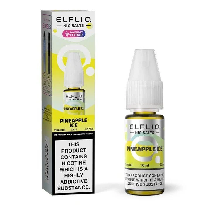 Elfliq by Elf Bar - Pineapple Ice 10ml Nic Salt