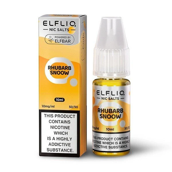 Elfliq by Elf Bar - Rhubarb Snoow 10ml Nic Salt