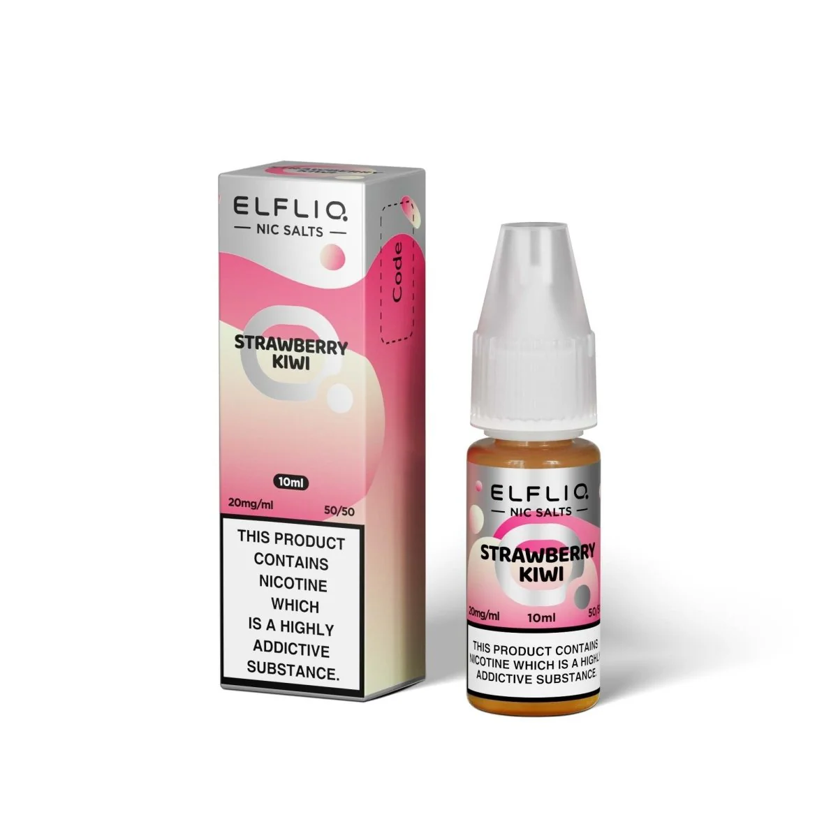 Elfliq by Elf Bar - Strawberry Kiwi 10ml Nic Salt