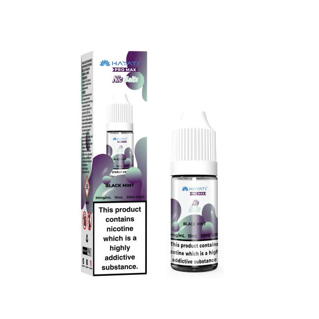 Hayati Pro Max Nic Salt Black Mint 10ml E-Liquid