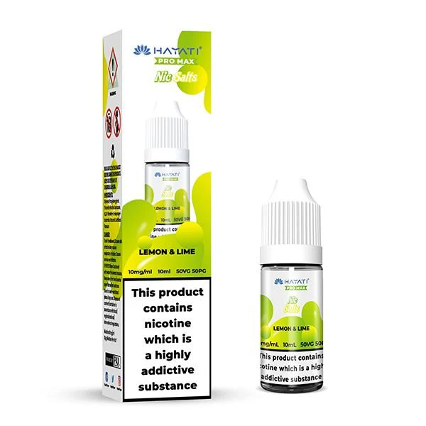 Hayati Pro Max Nic Salt Lemon & Lime 10ml E-Liquid