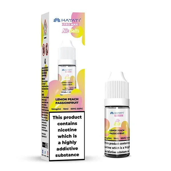 Hayati Pro Max Nic Salt Lemon Peach Passionfruit 10ml E-Liquid