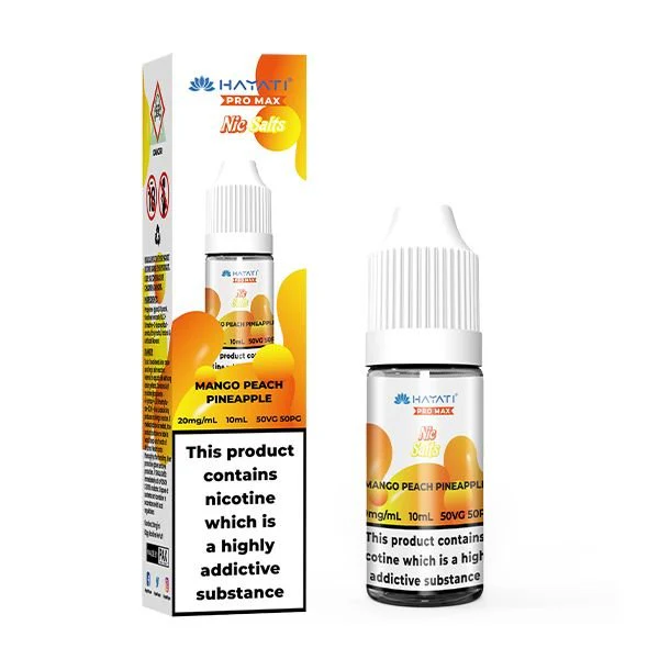 Hayati Pro Max Nic Salt Mango Peach Pineapple 10ml E-Liquid