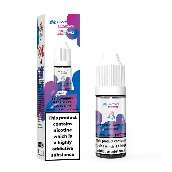 Hayati Pro Max Nic Salt Strawberry Raspberry Blueberry 10ml E-Liquid