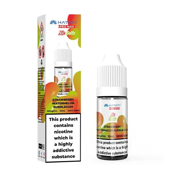 Hayati Pro Max Nic Salt Strawberry Watermelon Bubblegum 10ml E-Liquid
