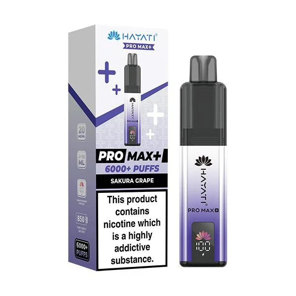 Hayati Pro Max Plus Prefilled Pod Kit - Image 43