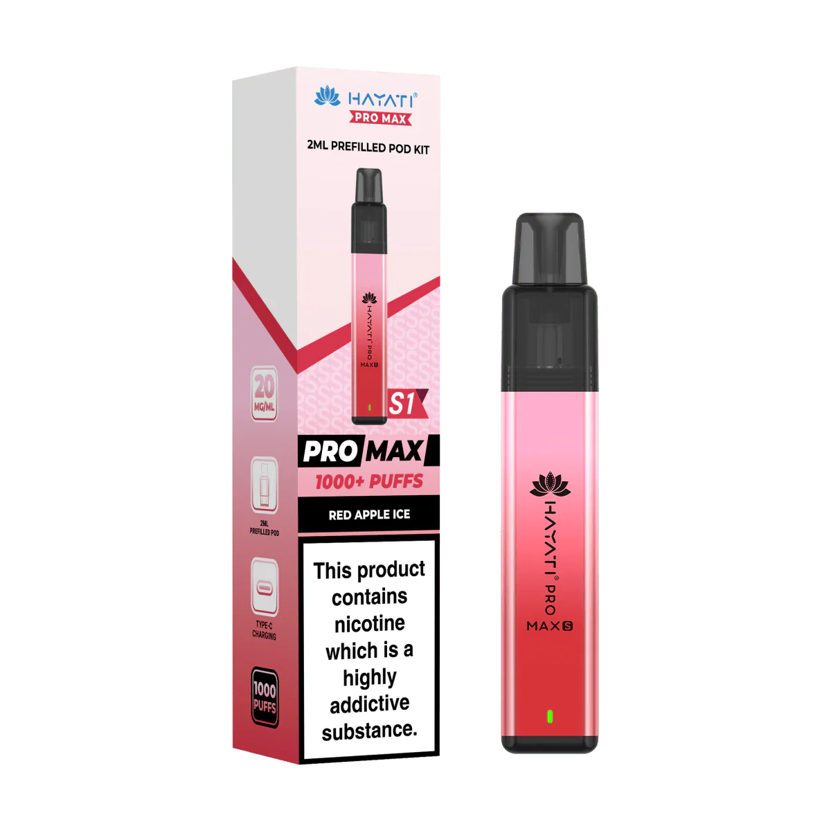 Hayati Pro Max S1 Prefilled Pod Kit - Image 26