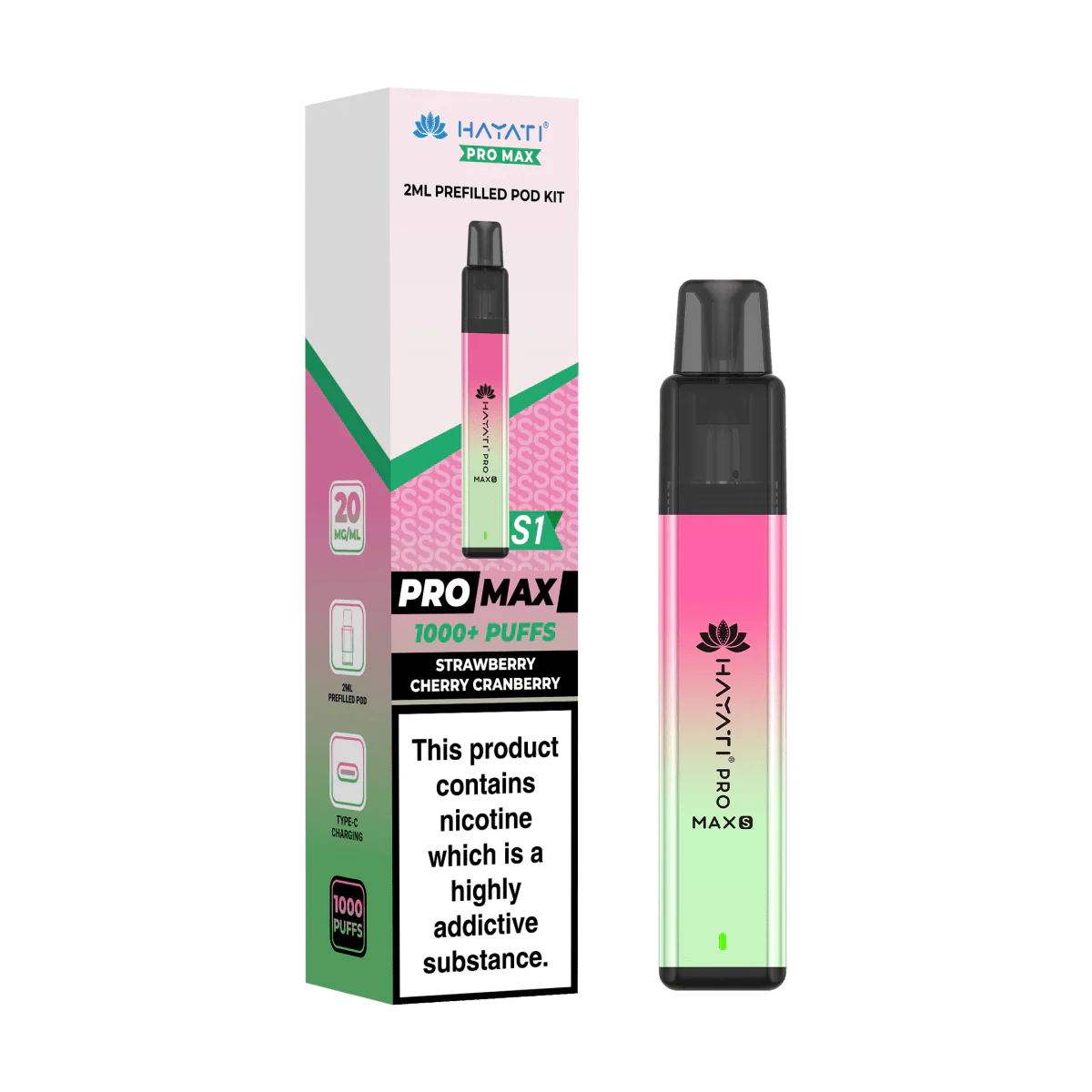 Hayati Pro Max S1 Prefilled Pod Kit - Image 27