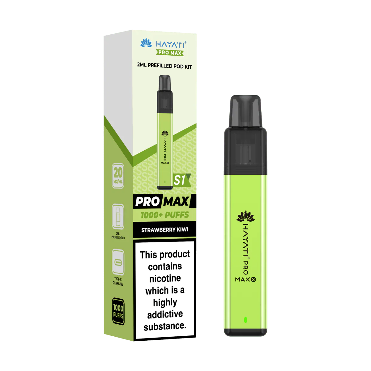 Hayati Pro Max S1 Prefilled Pod Kit - Image 28