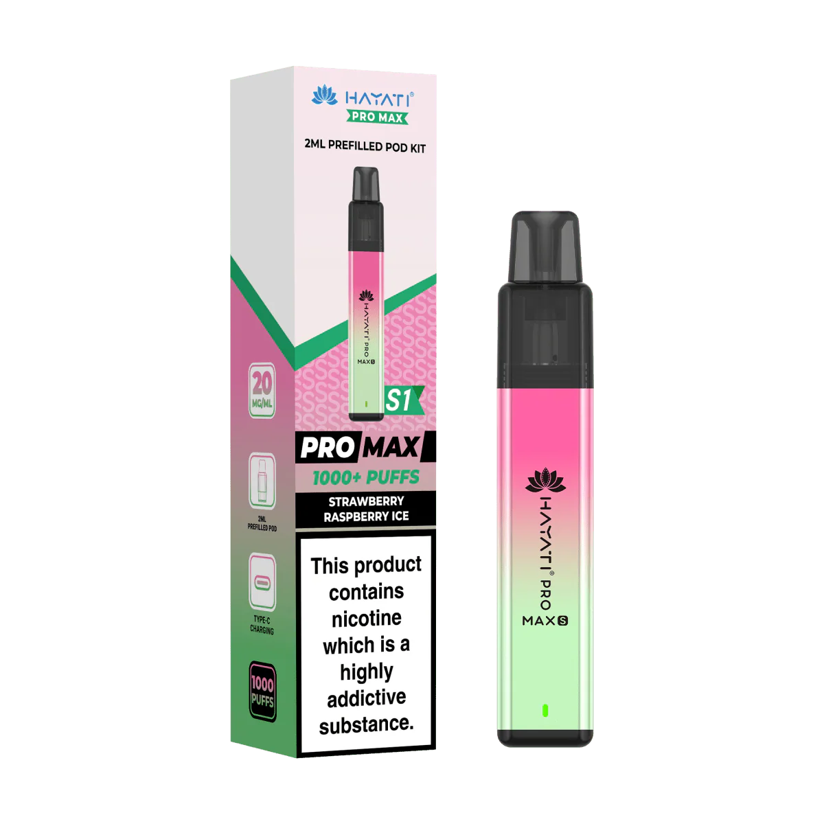 Hayati Pro Max S1 Prefilled Pod Kit - Image 29