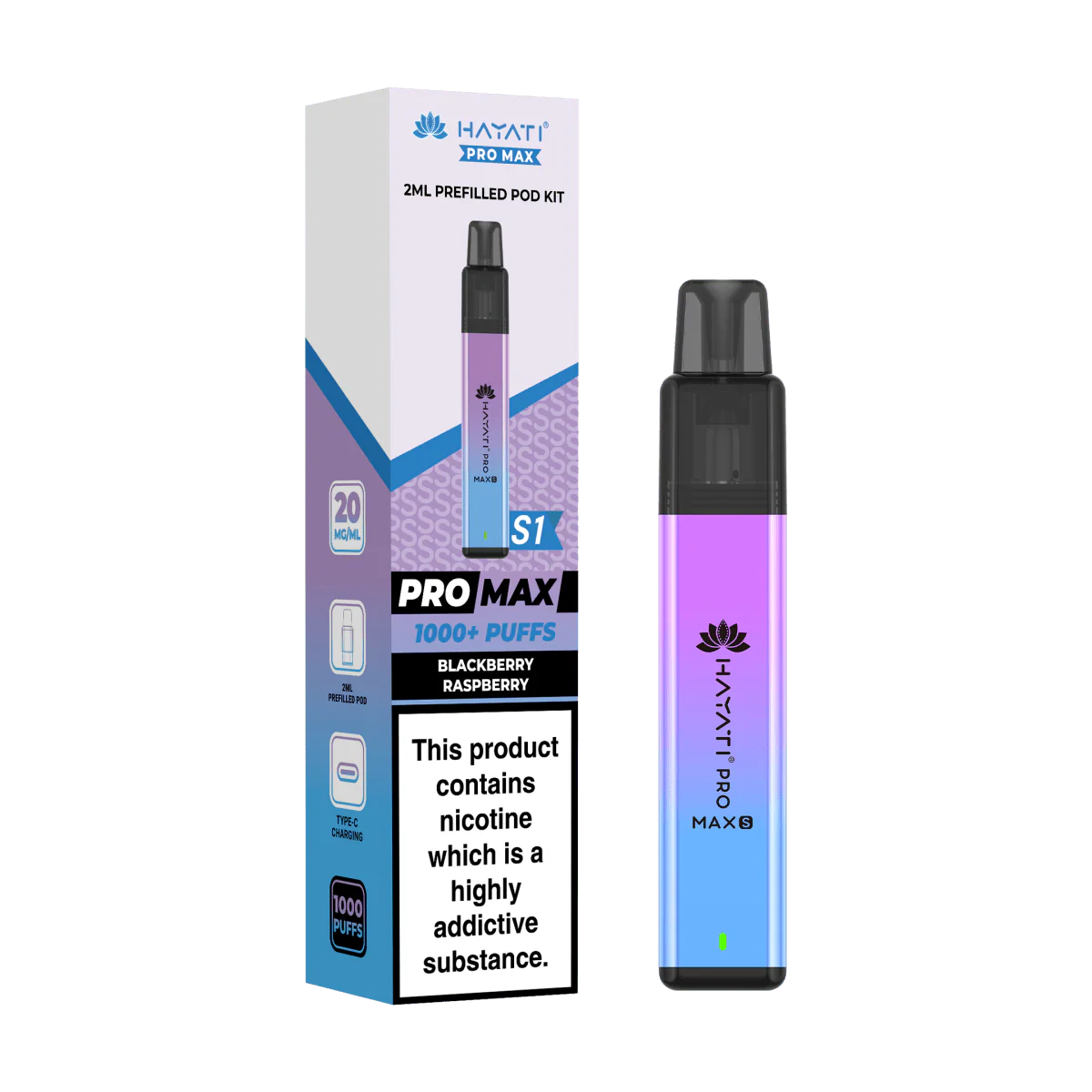 Hayati Pro Max S1 Prefilled Pod Kit - Image 3