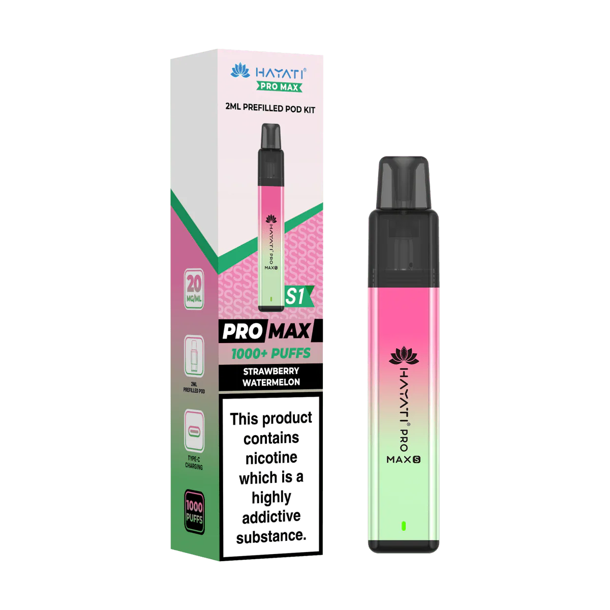 Hayati Pro Max S1 Prefilled Pod Kit - Image 30