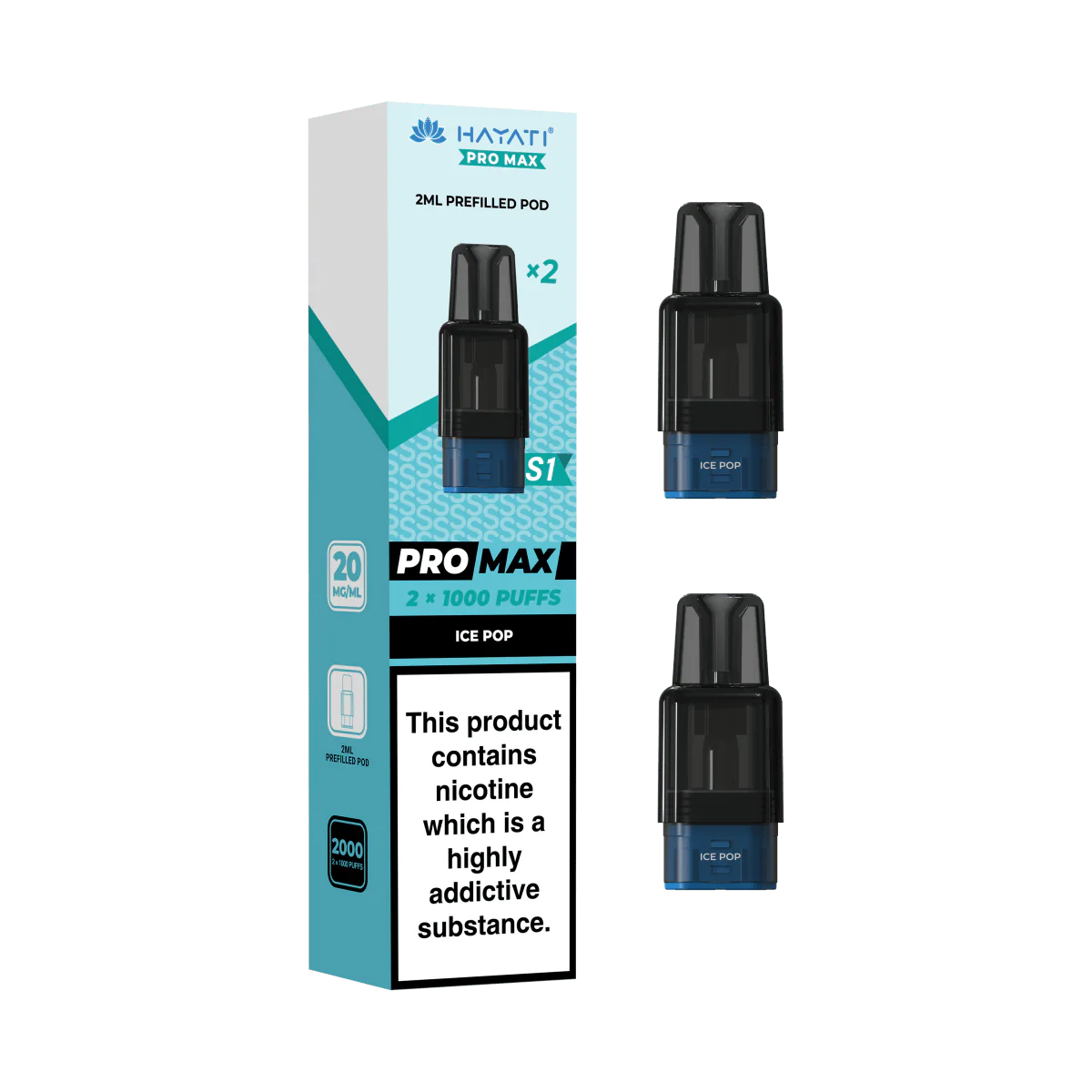 Hayati Pro Max S1 Replacement Prefilled Pods - Image 11