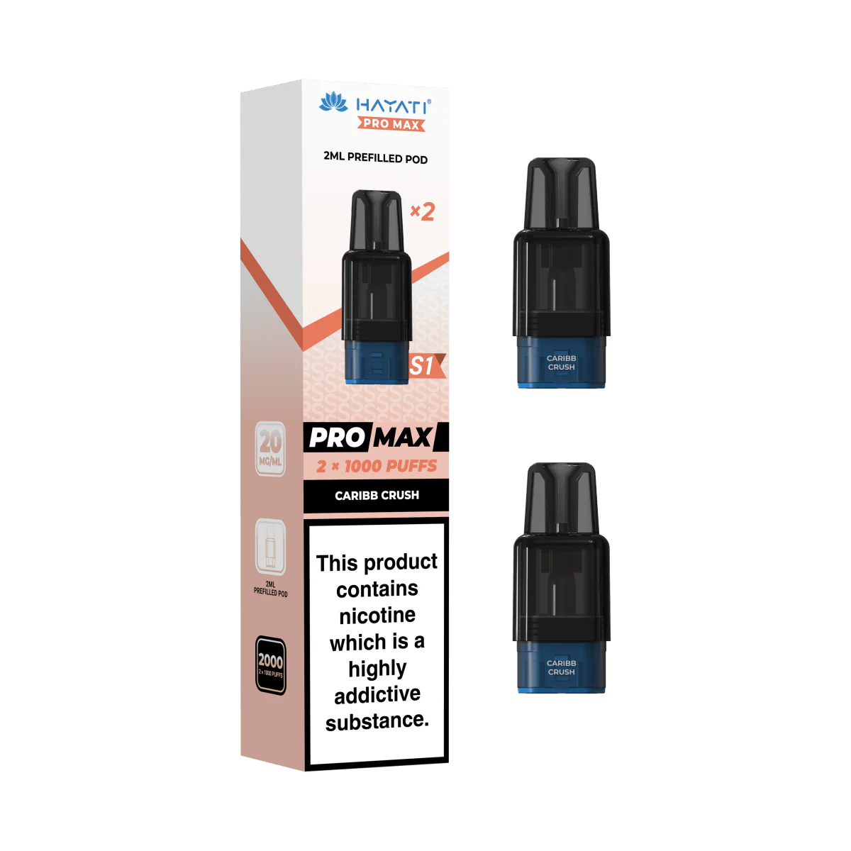 Hayati Pro Max S1 Replacement Prefilled Pods - Image 15