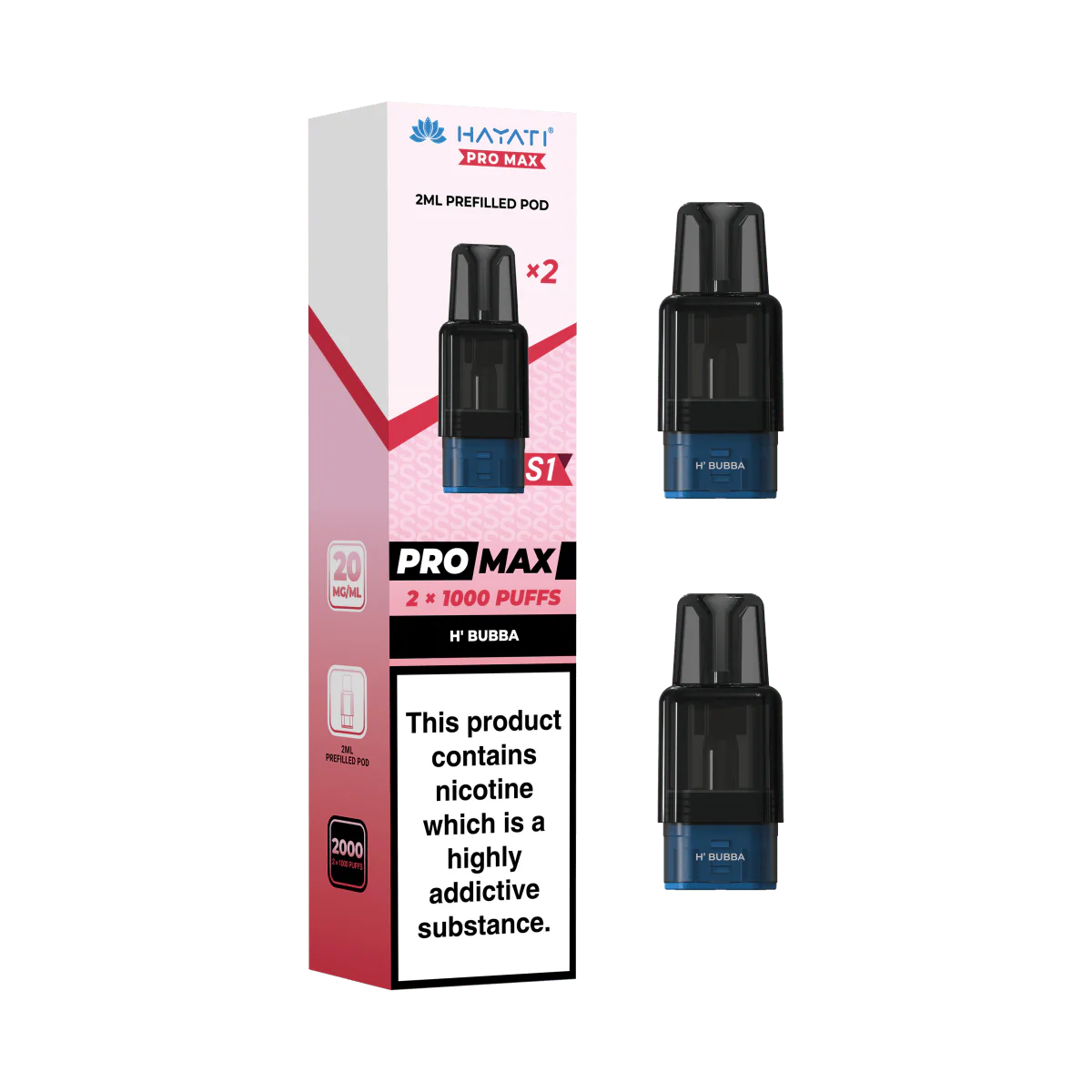 Hayati Pro Max S1 Replacement Prefilled Pods - Image 17