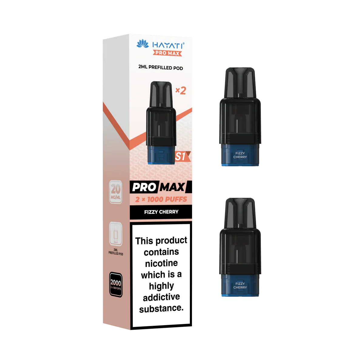 Hayati Pro Max S1 Replacement Prefilled Pods - Image 20
