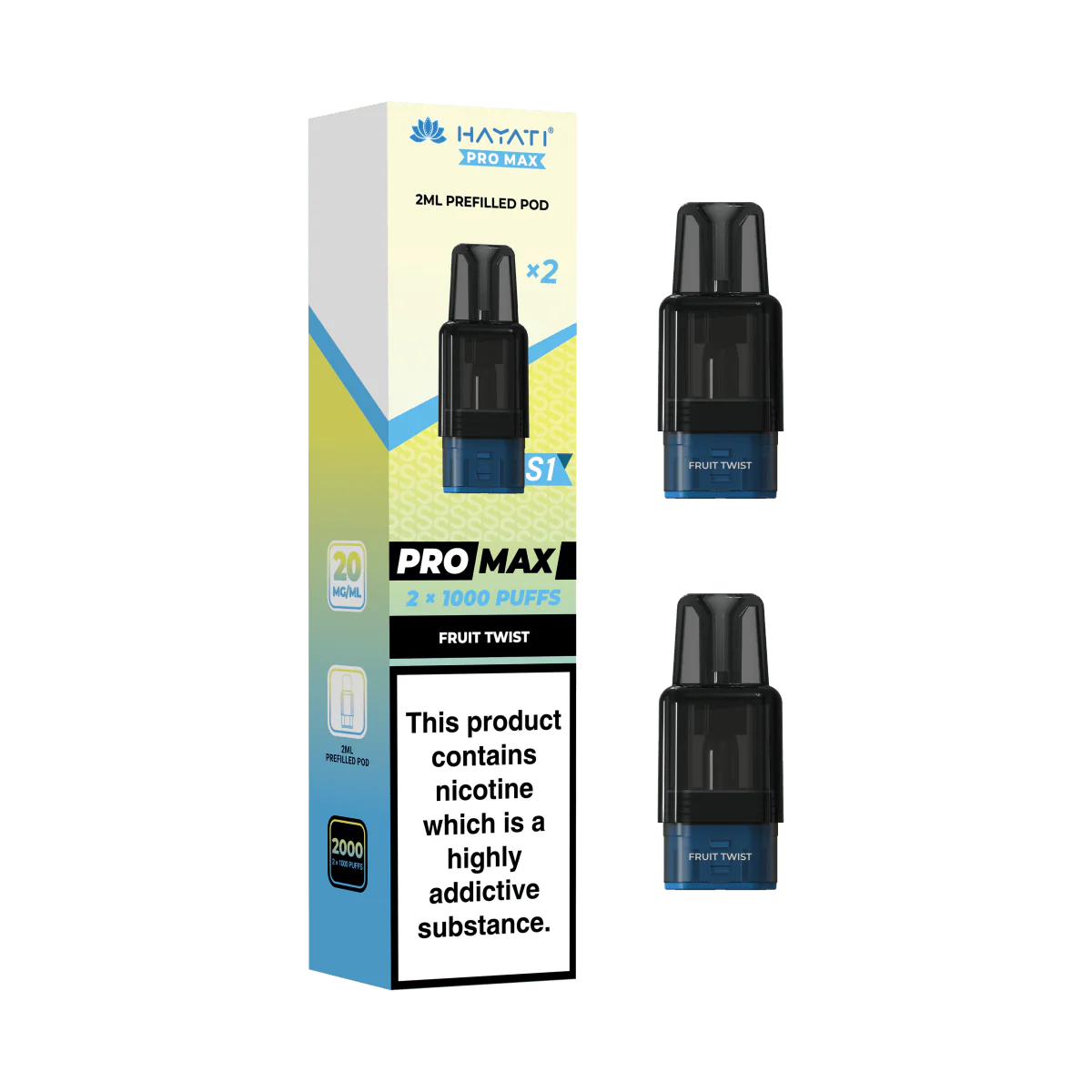 Hayati Pro Max S1 Replacement Prefilled Pods - Image 21