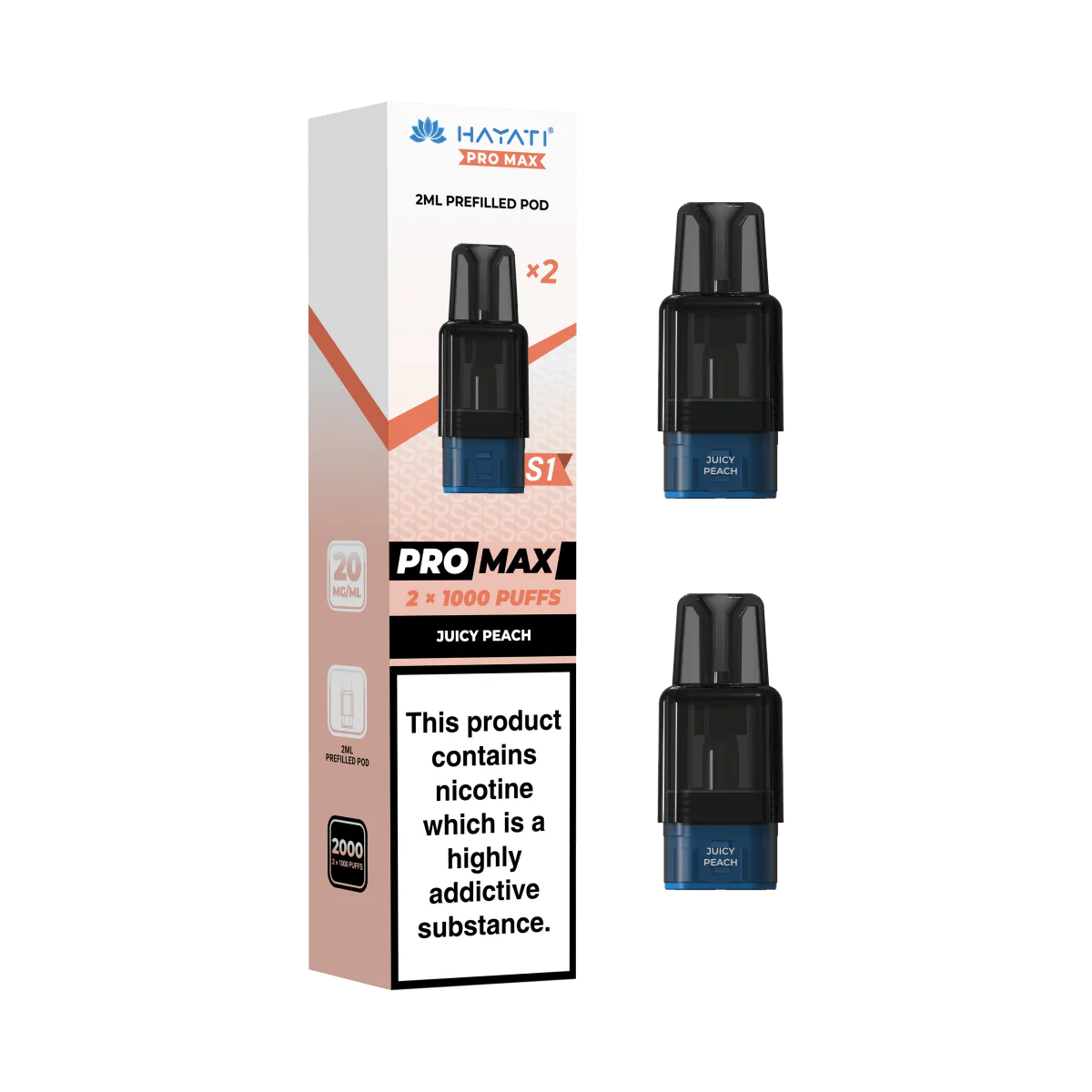 Hayati Pro Max S1 Replacement Prefilled Pods - Image 22