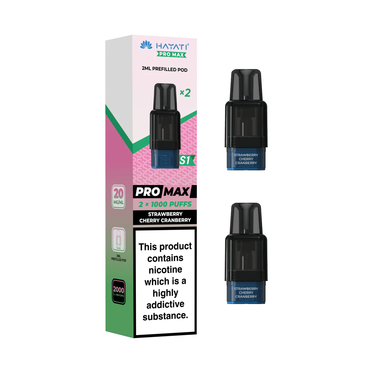 Hayati Pro Max S1 Replacement Prefilled Pods - Image 23