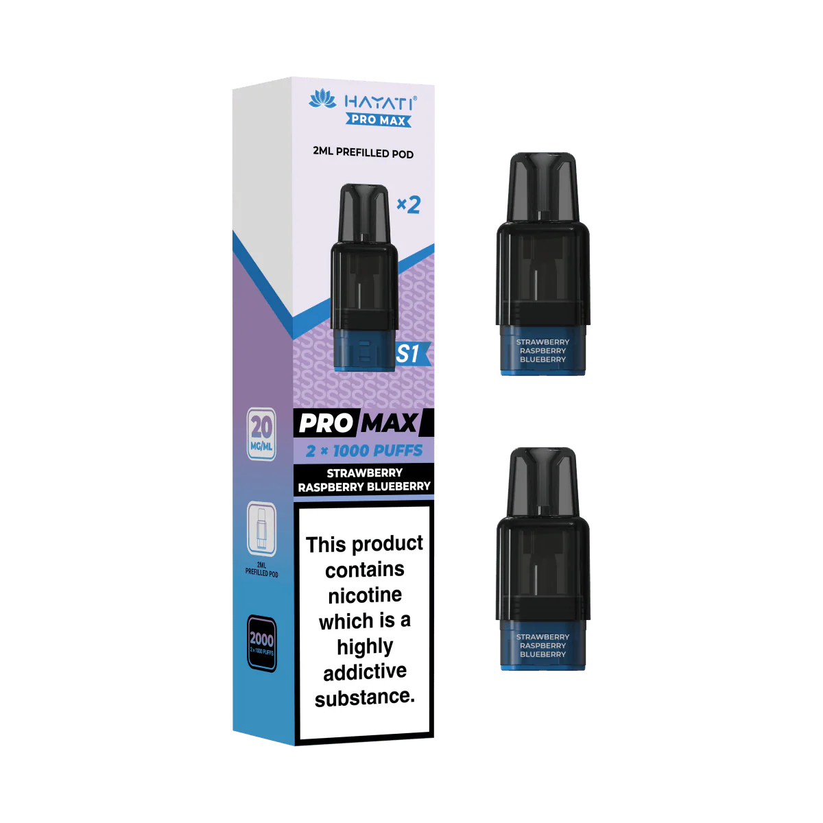 Hayati Pro Max S1 Replacement Prefilled Pods - Image 24