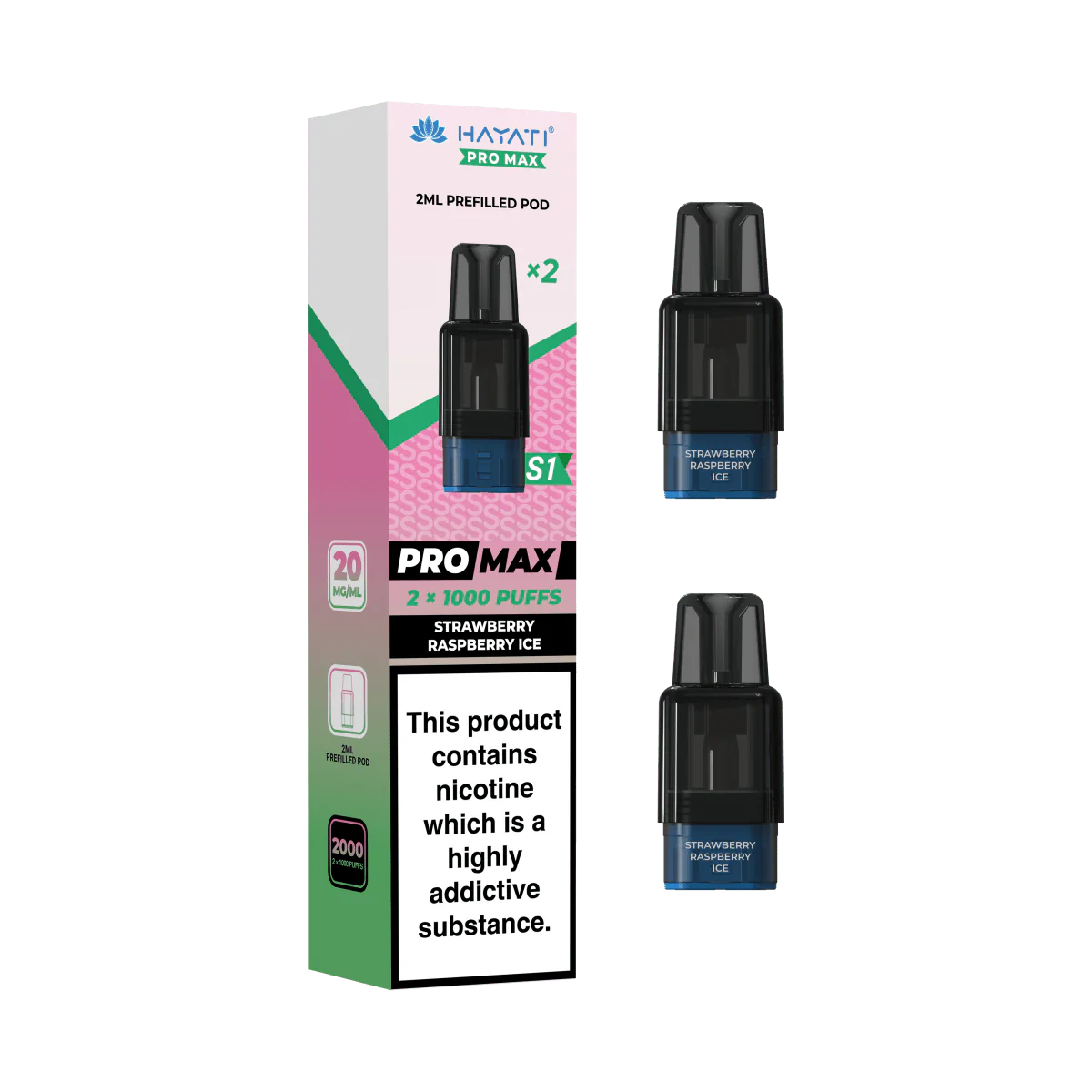 Hayati Pro Max S1 Replacement Prefilled Pods - Image 26