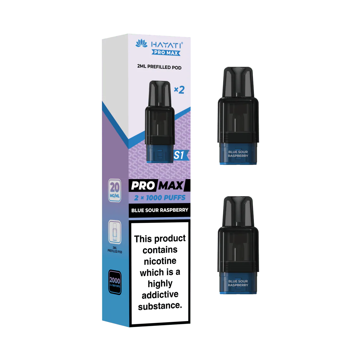 Hayati Pro Max S1 Replacement Prefilled Pods - Image 9