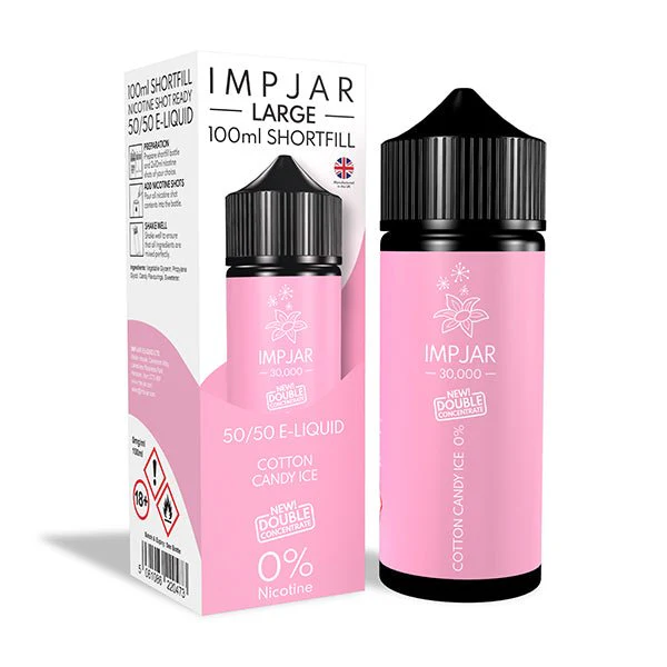 Imp Jar Large - Cotton Candy Ice 100ml Shortfill