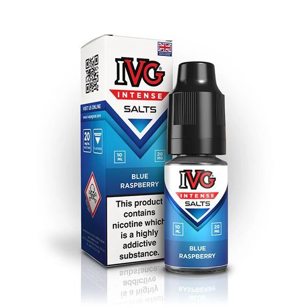 IVG Intense Nic Salt Blue Raspberry 10ml E-Liquid