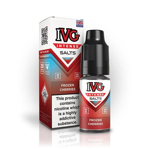 IVG Intense Nic Salt Frozen Cherries 10ml E-Liquid