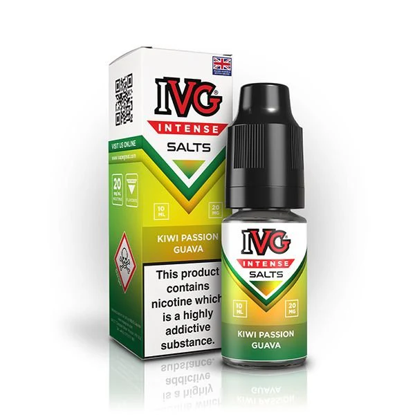 IVG Intense Nic Salt Kiwi Passion Guava 10ml E-Liquid