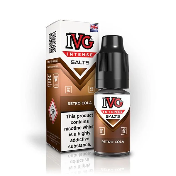IVG Intense Nic Salt Retro Cola 10ml E-Liquid