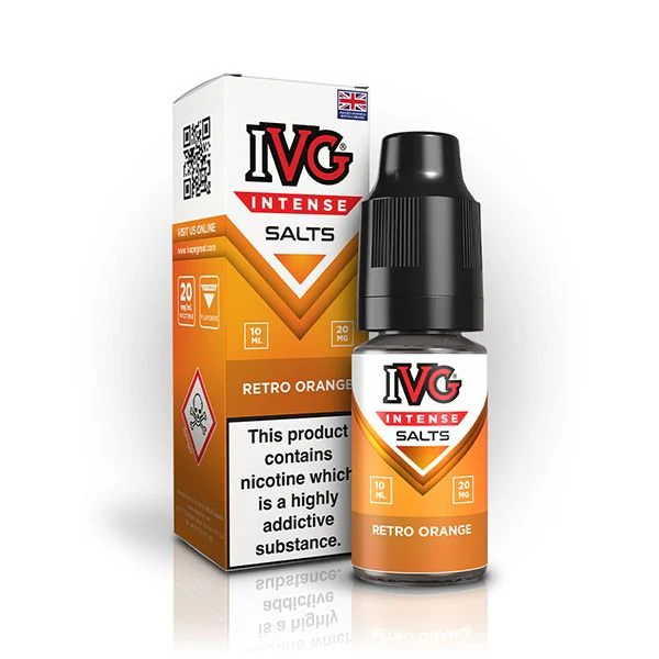 IVG Intense Nic Salt Retro Orange 10ml E-Liquid