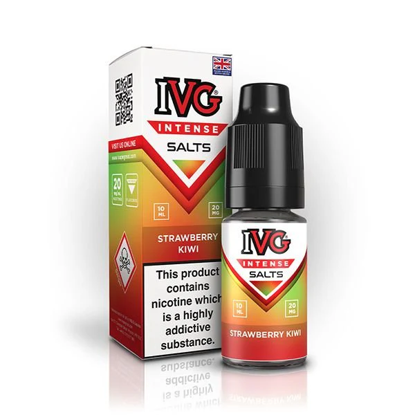IVG Intense Nic Salt Strawberry Kiwi 10ml E-Liquid