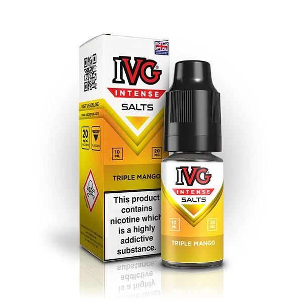 IVG Intense Nic Salt Triple Mango 10ml E-Liquid