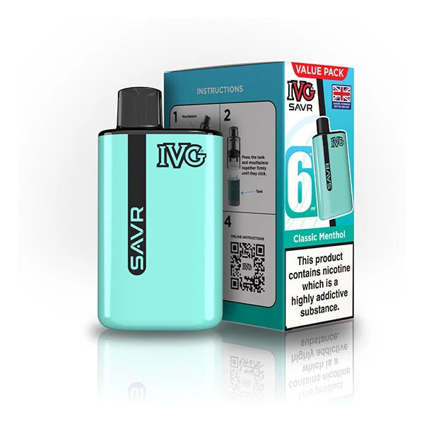 IVG SAVR Pre Filled Vape Pod Kit - Image 11